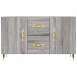 Wooden Sideboard With 2 Doors And 2 Drawers - Vantage Home