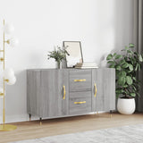Wooden Sideboard With 2 Doors And 2 Drawers - Vantage Home