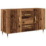 Wooden Sideboard With 2 Doors And 2 Drawers - Vantage Home