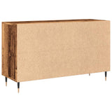 Wooden Sideboard With 2 Doors And 2 Drawers - Vantage Home