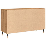 Wooden Sideboard With 2 Doors And 2 Drawers - Vantage Home