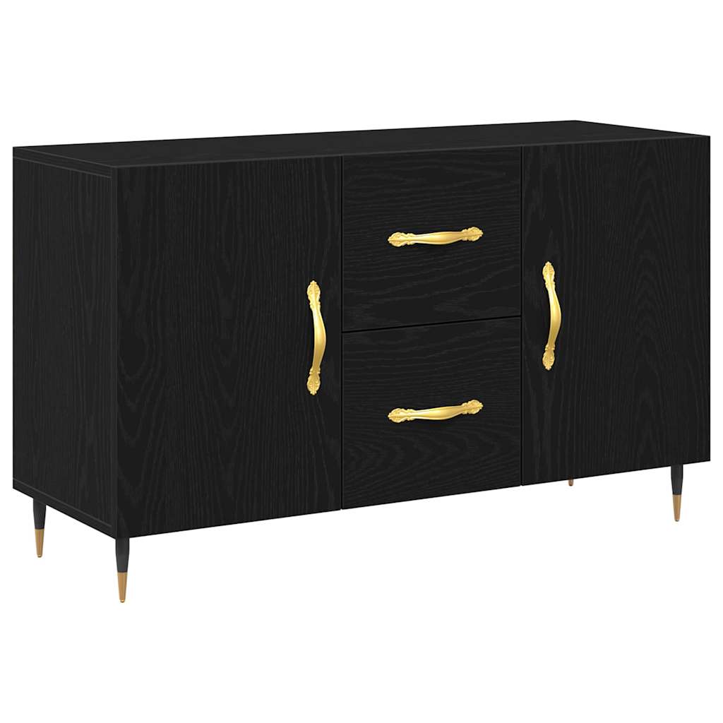 Wooden Sideboard With 2 Doors And 2 Drawers - Vantage Home