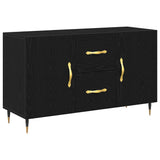 Wooden Sideboard With 2 Doors And 2 Drawers - Vantage Home