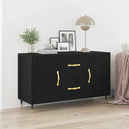 Wooden Sideboard With 2 Doors And 2 Drawers - Vantage Home
