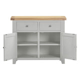 Wooden Sideboard With 2 Doors And 2 Drawers - Windsor