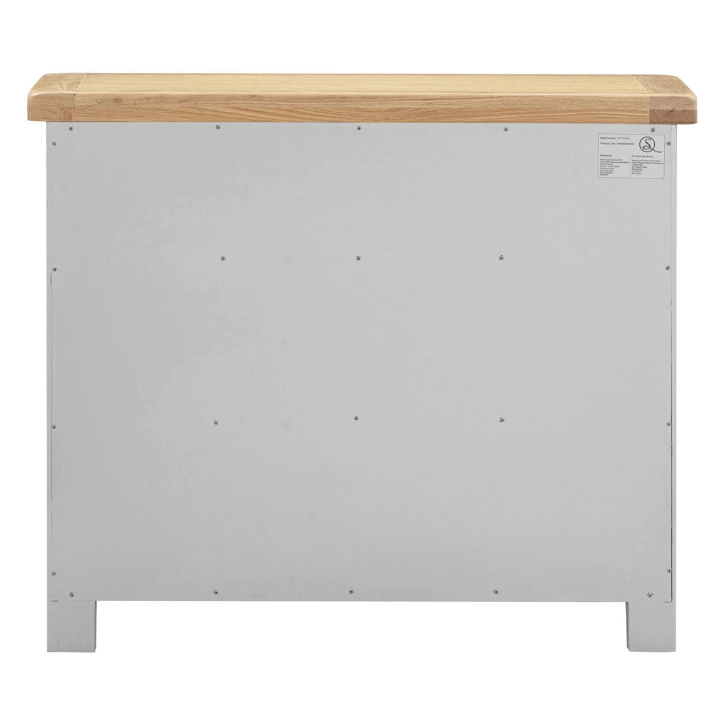 Wooden Sideboard With 2 Doors And 2 Drawers - Windsor