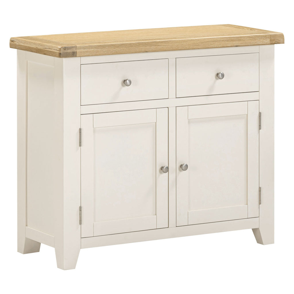 Wooden Sideboard With 2 Doors And 2 Drawers - Windsor