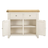 Wooden Sideboard With 2 Doors And 2 Drawers - Windsor
