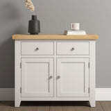 Wooden Sideboard With 2 Doors And 2 Drawers - Windsor