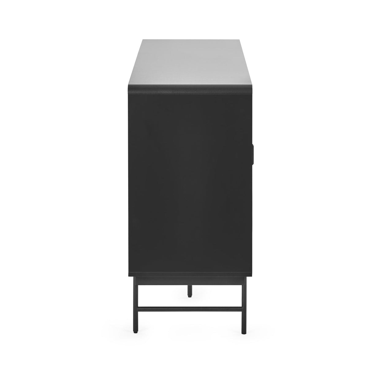 Wooden Sideboard With 2 Doors And 2 Shelves - Alvin
