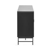 Wooden Sideboard With 2 Doors And 2 Shelves - Alvin