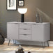 Wooden Sideboard With 2 Doors And 3 Drawers - Augusta