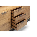 Wooden Sideboard With 2 Doors And 3 Drawers - Brooklyn