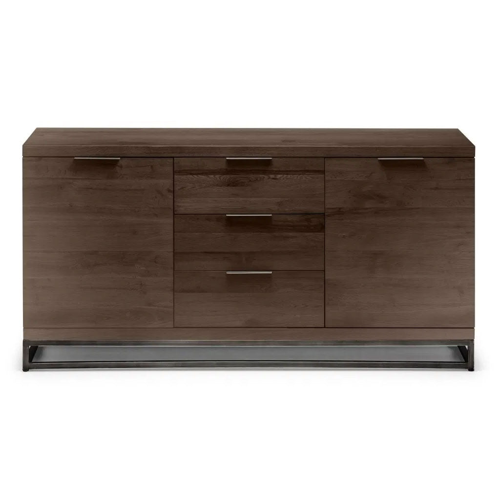 Wooden Sideboard With 2 Doors And 3 Drawers - Brooklyn