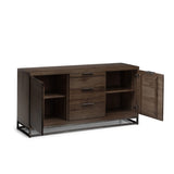 Wooden Sideboard With 2 Doors And 3 Drawers - Brooklyn