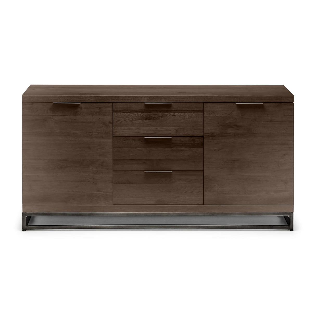 Wooden Sideboard With 2 Doors And 3 Drawers - Brooklyn