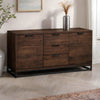 Wooden Sideboard With 2 Doors And 3 Drawers - Brooklyn