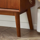 Wooden Sideboard With 2 Doors And 3 Drawers - Lowry