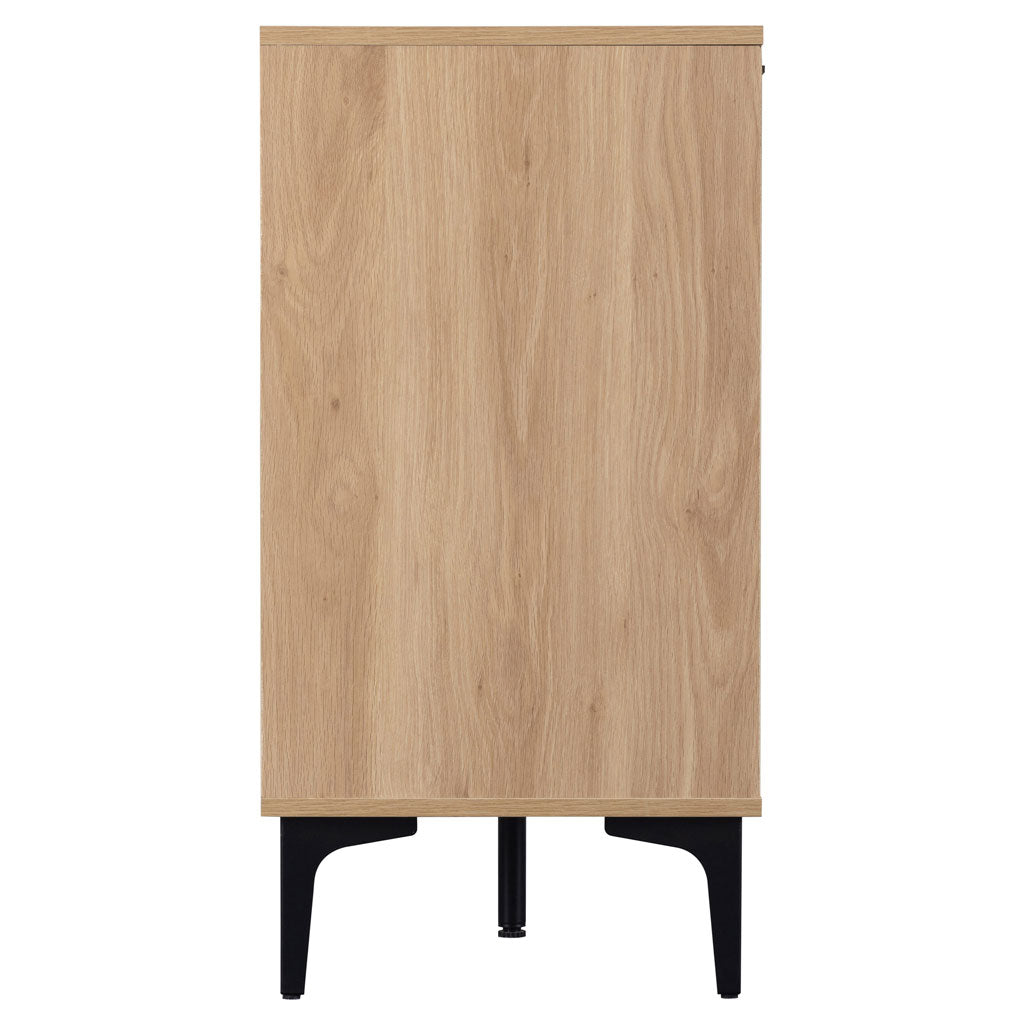 Wooden Sideboard With 2 Doors And 3 Drawers - Miami