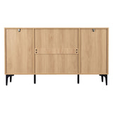 Wooden Sideboard With 2 Doors And 3 Drawers - Miami