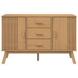 Wooden Sideboard With 2 Doors And 3 Drawers - Olden