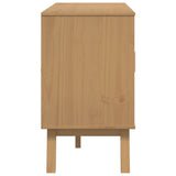 Wooden Sideboard With 2 Doors And 3 Drawers - Olden