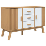 Wooden Sideboard With 2 Doors And 3 Drawers - Olden