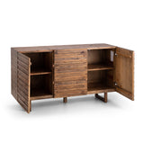 Wooden Sideboard With 2 Doors And 3 Drawers - Woburn