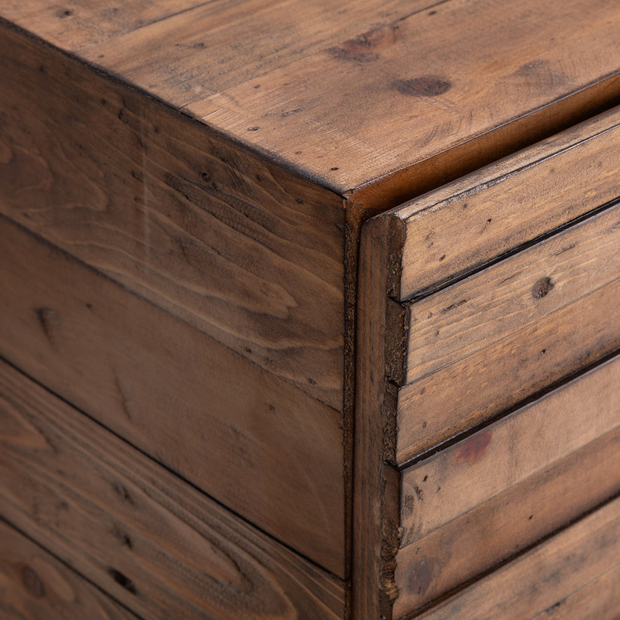 Wooden Sideboard With 2 Doors And 3 Drawers - Woburn