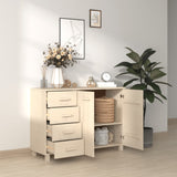 Wooden Sideboard With 2 Doors And 4 Drawers - Hamar