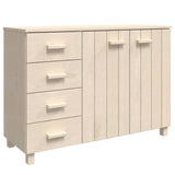 Wooden Sideboard With 2 Doors And 4 Drawers - Hamar