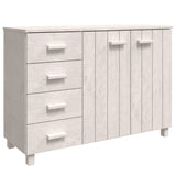 Wooden Sideboard With 2 Doors And 4 Drawers - Hamar