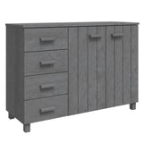 Wooden Sideboard With 2 Doors And 4 Drawers - Hamar