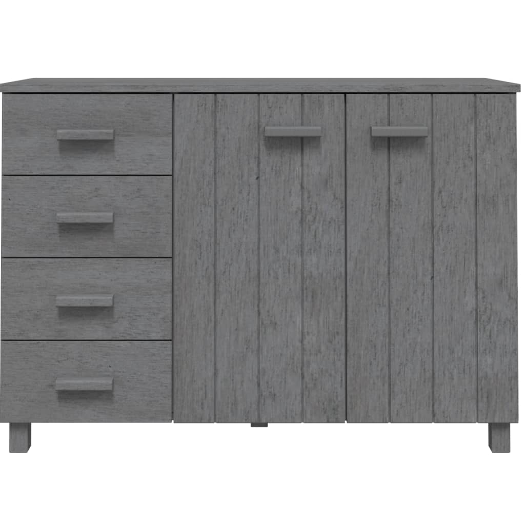 Wooden Sideboard With 2 Doors And 4 Drawers - Hamar