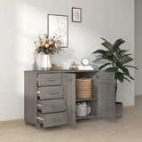 Wooden Sideboard With 2 Doors And 4 Drawers - Hamar