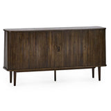 Wooden Sideboard With 2 Sliding Doors And 2 Drawers - Arya