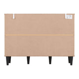 Wooden Sideboard With 3 Doors And 2 Drawers - Tessa