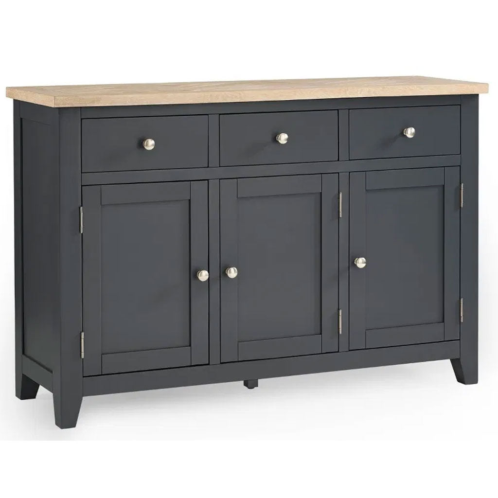 Wooden Sideboard With 3 Doors And 3 Drawers - Bordeaux