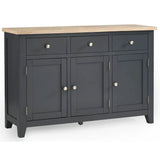 Wooden Sideboard With 3 Doors And 3 Drawers - Bordeaux