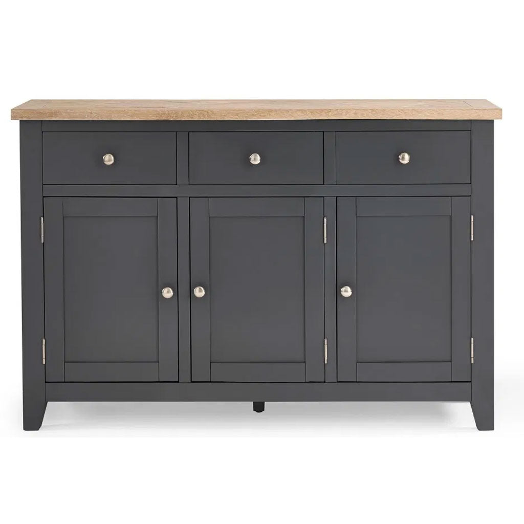 Wooden Sideboard With 3 Doors And 3 Drawers - Bordeaux