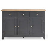 Wooden Sideboard With 3 Doors And 3 Drawers - Bordeaux
