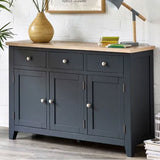 Wooden Sideboard With 3 Doors And 3 Drawers - Bordeaux