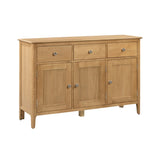 Wooden Sideboard With 3 Doors And 3 Drawers - Cotswold