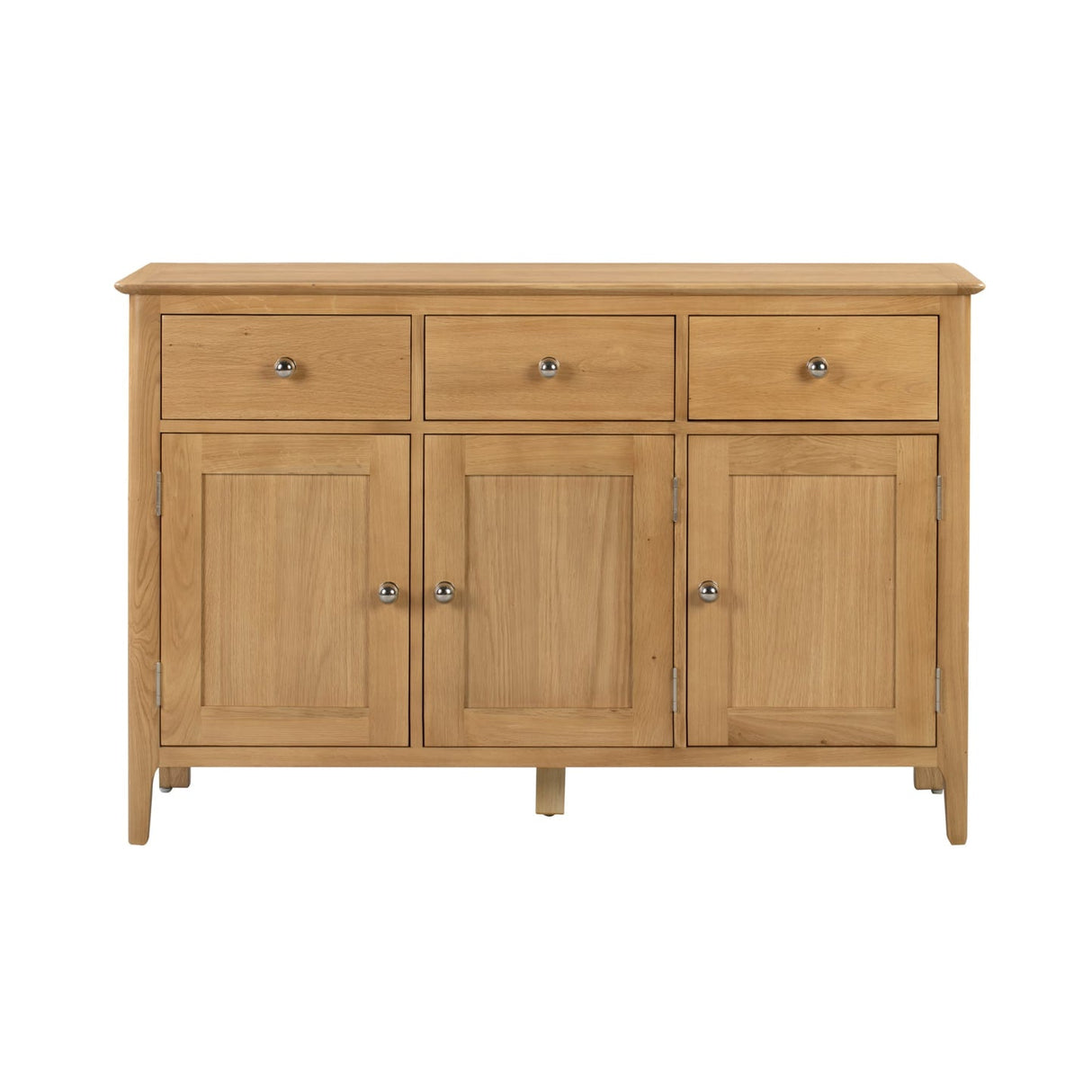 Wooden Sideboard With 3 Doors And 3 Drawers - Cotswold
