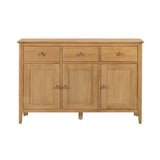 Wooden Sideboard With 3 Doors And 3 Drawers - Cotswold