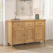 Wooden Sideboard With 3 Doors And 3 Drawers - Cotswold