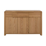 Wooden Sideboard With 3 Doors And 3 Drawers - Curve