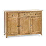 Wooden Sideboard With 3 Doors And 3 Drawers - Mallory