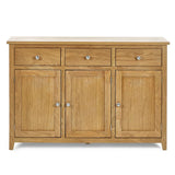 Wooden Sideboard With 3 Doors And 3 Drawers - Mallory