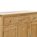Wooden Sideboard With 3 Doors And 3 Drawers - Mallory